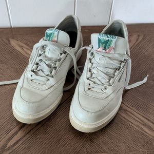 Mephisto runoff air jet system leather shoes